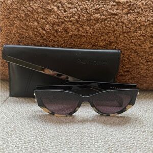 Saint Owen Monroe Sunglasses - Split Tort/Grey